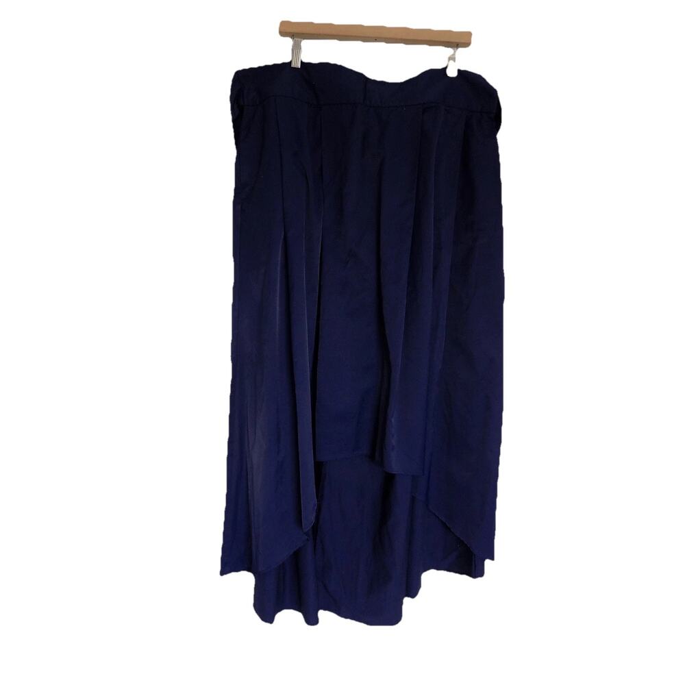 Eva Mendes New York & Co hi low maxi skirt plus size 20 NWT